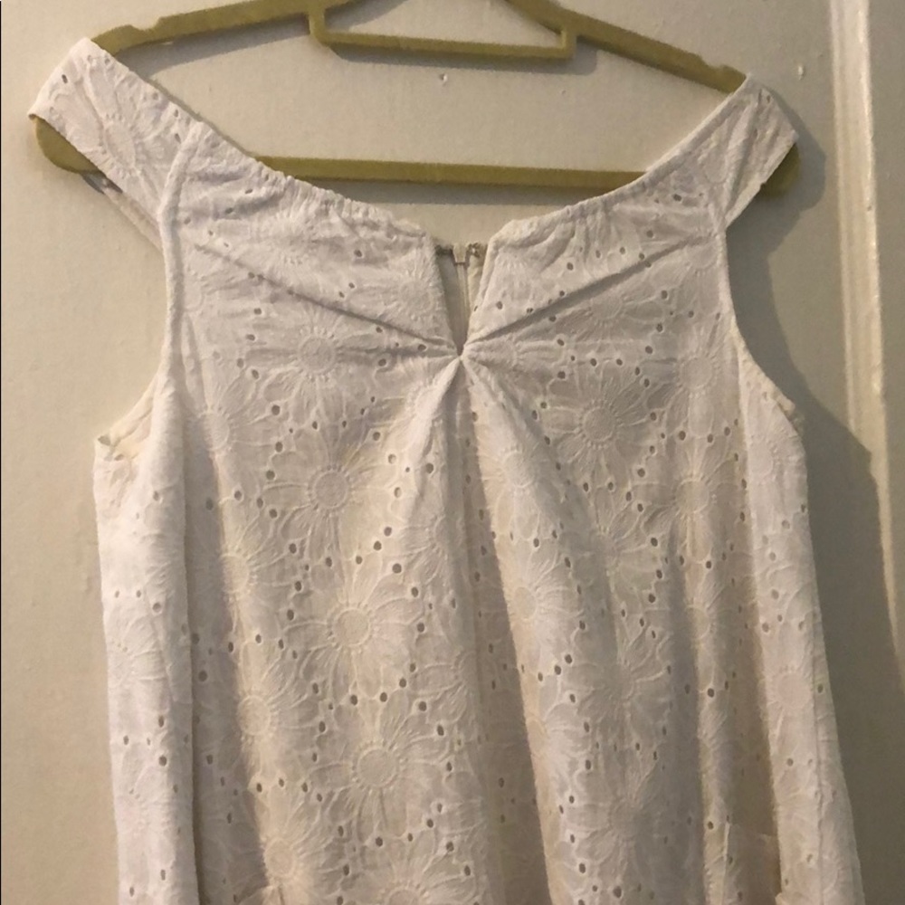 Tobi Off the shoulder lace dress